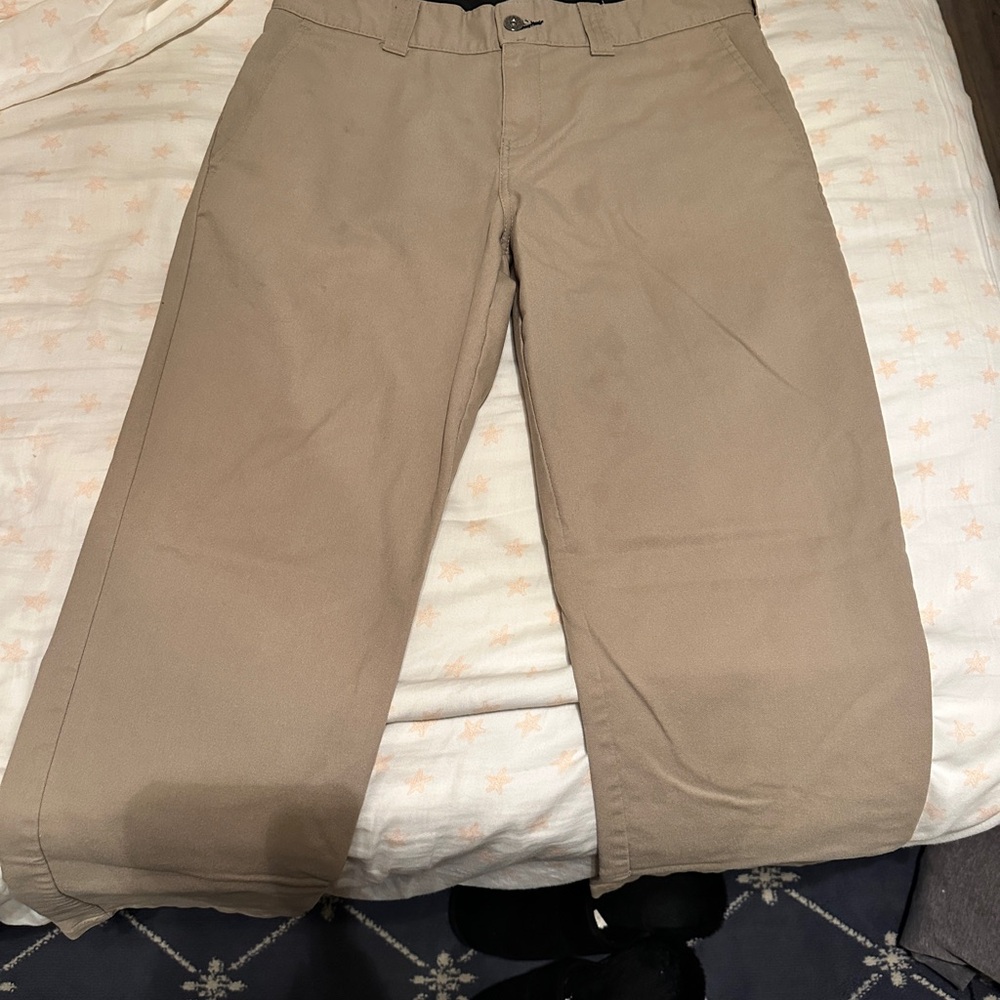 Like New(Worn Once) Dickies Flex Skateboarding Men's Khaki Chinos